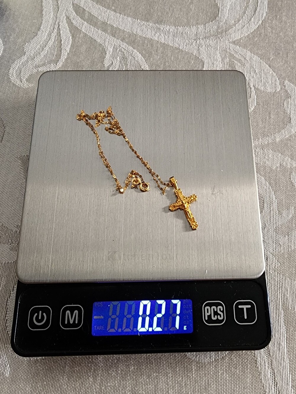 Real 18K Yellow Gold Necklace - Picture 2 of 6
